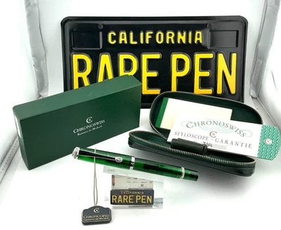 PELIKAN M800 (Old Style) ChronoSwiss Fountain Pen LE 999 18C OB nib NEW 2002 - Image 1 of 4