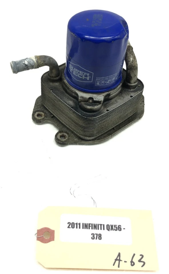 2011-2017 INFINITI QX56 5,6 Л КОРПУС МАСЛЯНОГО ФИЛЬТРА ДВИГАТЕЛЯ OEM. - Изображение 1 из 4