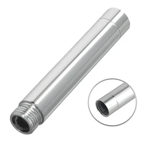 Stainless Steel Shower Head Extension Shower Arm Extra Pipe 4inch Practical - Picture 1 of 24
