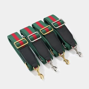 Cinghia borsa senza marca per Gucci 1955 Gucci Horsebit rosso verde cinghia di ricambio - Foto 1 di 19