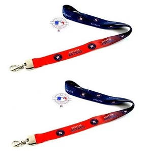 Houston Astros MLB Ombre Lanyard 2 Pack - Picture 1 of 2
