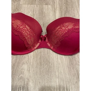 Adore me Lace Bra 38B Lingerie Romantic Bridal Underwire Lightly Padded  - Picture 1 of 5