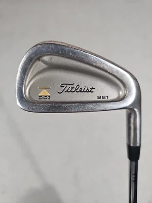 Titleist DCI 981 Gold Triangle 5 Iron Steel Shaft Regular Flex 38" RH Golf Club - Image 1 of 4