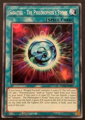Sabatiel - The Philosopher's Stone | DLCS-EN017 | Common | 1st Edition | YuGiOh - Image 1 of 3