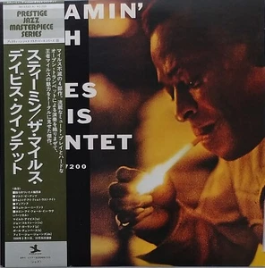 STEAMIN' WITH THE MILES DAVIS QUINTET / USED OBI VINYL LP /SMJ-6533 / Japan - Picture 1 of 8