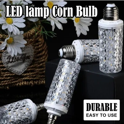 E14 E27 Led Corn Bulb 24W 30W 40W 50W Super Decorative Warm Room Bulbs Light - Image 1 of 4