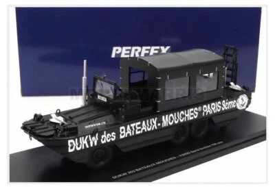 PERFEX PE334 GMC - DUKW CCKW 353 TRUCK BOAT BATEAUX MOUCHES PARIS ANFIBIO GOMMAT - Immagine 1 di 2