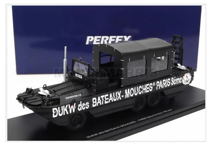 PERFEX PE334 GMC - DUKW CCKW 353 TRUCK BOAT BATEAUX MOUCHES PARIS ANFIBIO GOMMAT