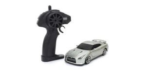 Kyosho FIRST Mini-Z ReadySet Nissan GTR (R35) Silver w/Radio 66608 - Picture 1 of 2