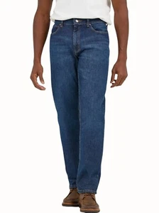 Lee Mens Legendary Relaxed Straight Leg Blue Denim Jeans 34 X 29 Nightshade NEW - Picture 1 of 10