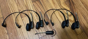 Lot Of(5) Plantronics Wh500 Wireless Headset - Picture 1 of 5