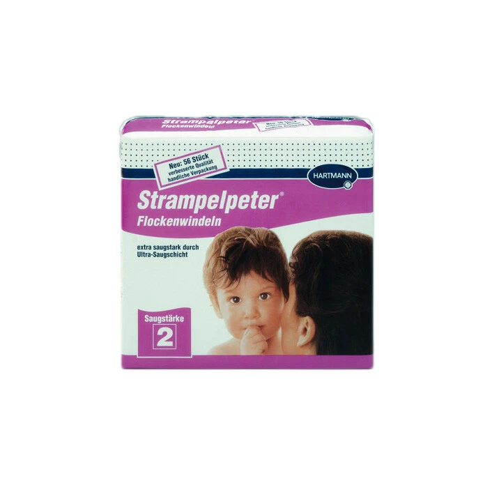 Strampelpeter® Flockenwindeln 2 (1x56 Stk.) - Bild 1 von 1