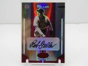 BOB FELLER 2004 LEAF CERTIFIED MIRROR RED AUTOGRAPH AUTO #064/250! - Picture 1 of 2