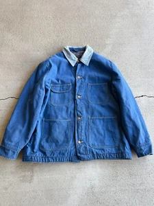 Giacca vintage Wrangler coperta foderata denim lavoro - Foto 1 di 6
