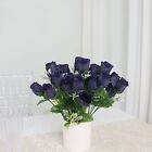 84 Navy Blue SILK ROSE BUDS Wedding Party Flowers Bouquets Decorations on SALE