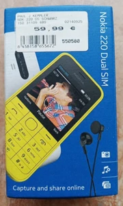Box: Nokia 220 Dual SIM - nur die Schachtel (OVP) - Zdjęcie 1 z 4