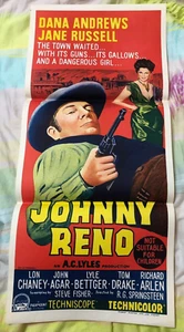 Póster de la película Daybill de cine original de Johnny Reno Dana Andrew Jane Russell Lon Chaney - Imagen 1 de 1