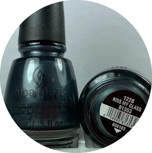 China Glaze Nail Polish - KISS MY GLASS - Long Lasting Lacquer - Picture 1 of 1