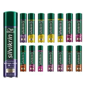 Wella Silvikrin Hairspray 75ml 250ml 400ml 500ml - Picture 1 of 41