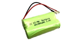 2,4V AA NiMH 1800mAh Akumulator do telefonu domowego Bezprzewodowe światła - Zdjęcie 1 z 4