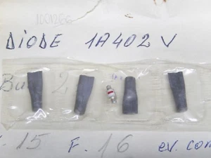 1A402B(V) Military Germanium  Diode  2GHz  Lot of 2pcs NOS!!! - Picture 1 of 1