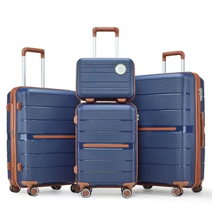 Luggage Sets 4 Piece(14/20/24/28) PP Lightweight Durable Expandable suitcase - Picture 1 of 18