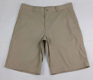 Nike Golf Tour Preformance Dri-Fit Shorts Herren 34W vorne flach khaki Swoosh Logo  - Bild 1 von 14