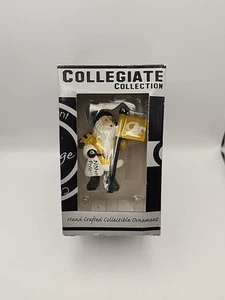 Georgia Tech Santa Claus Christmas Figurine Ornament NCAA NEW Vintage - Picture 1 of 7