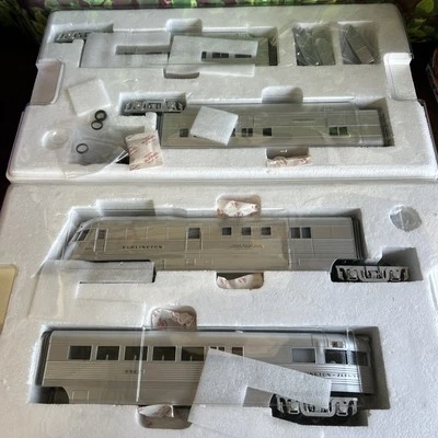 MTH RailKing 30-2186-1 Burlington Pioneer Zephyr Diesel Set PS.1 O New BCR - Image 1 of 4