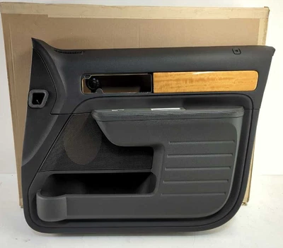 Nuevo panel de moldura de puerta delantera Ford R 2008-2010 Lincoln MKX negro 8A1Z-7823942-BA fabricante de equipos originales Foto 1 de 4