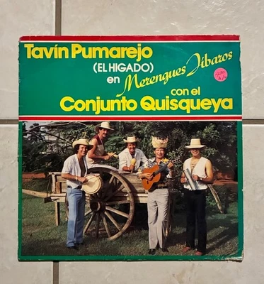 Tavin Pumarejo El Higado Con El Conjunto Quisqueya - Merengues Jibaros - Lp Foto 1 de 2