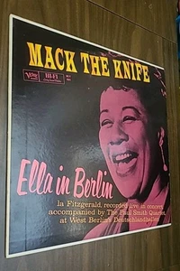 Ella Fitzgerald – Mack The Knife - Ella In Berlin (1960, 33 RPM, LP, Record) - Imagen 1 de 5