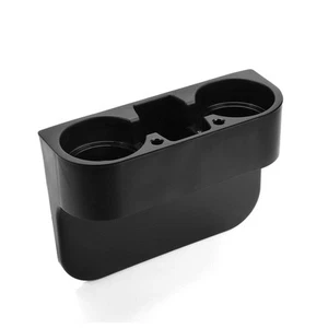Car Seat Seam Wedge Cup Holder Drink Bottle Phone Mount Stand Storage Organizer - Picture 1 of 11
