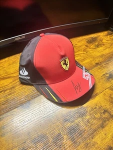 Scuderia Ferrari F1 2022 Carlos Sainz Team Issue Not For Sale  Formula 1 Hat - Picture 1 of 6