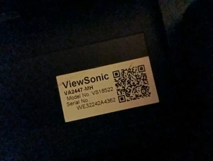 24-inch Full HD LED monitor, model VA2447-MH (Model No.: VS18522) - Picture 1 of 2