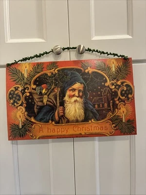 Father Christmas Metal Sign - Image 1 of 4
