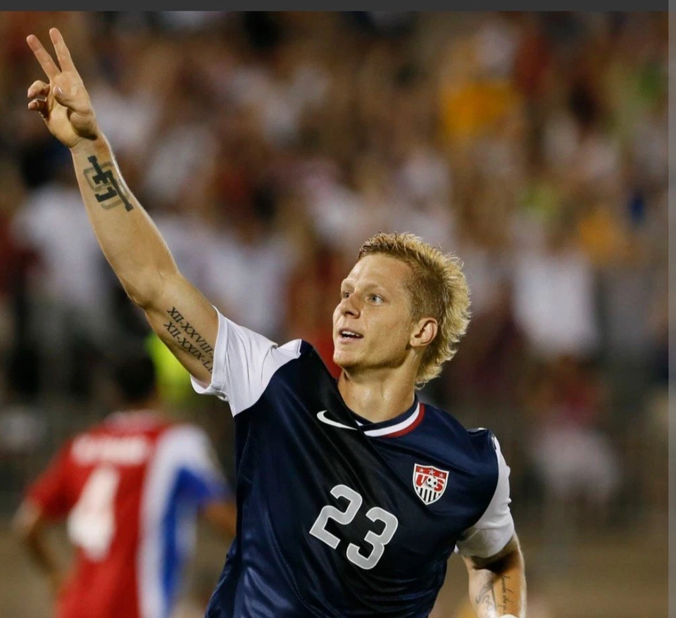 Pantalones Cortos Nike USMNT OFICIALES Juego Usados por Brek Shea #23 Talla XL Foto 1 de 4