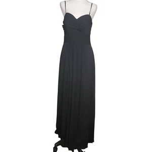 NWT Azazie Black Maxi Formal Gown Evening Party Cocktail Briddemaids Size A10 - Picture 1 of 9