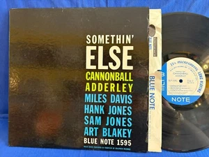 CANNONBALL ADDERLEY SOMETHIN BLUE NOTE 1595 47W/NY USA DG RVG 1962 USA LP VG/VG+ - Foto 1 di 5