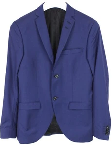 Tiger Of Sweden Jil Blazer Men (Eu) 44 Single Breasted Wool Notch Lapel Blue - Picture 1 of 9