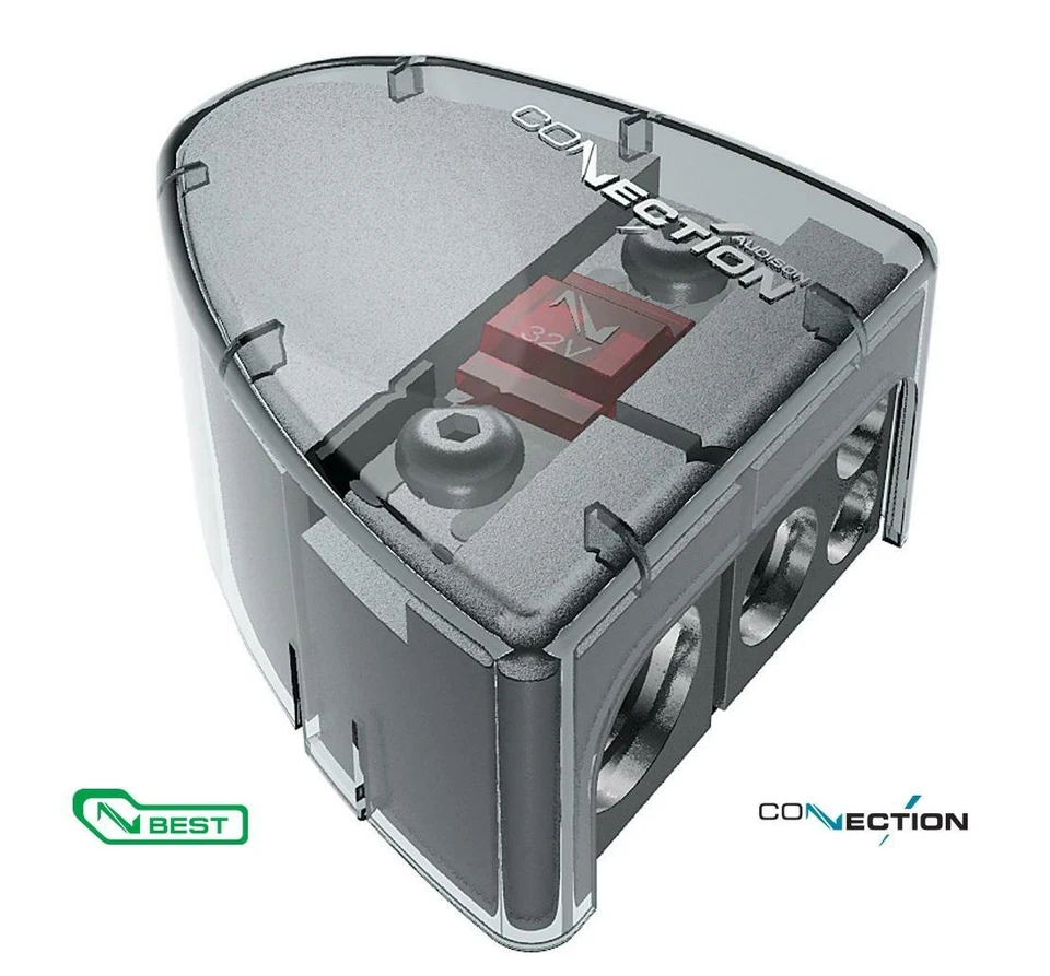 Connection Audison BBC 41PF.1 battery terminal positive pole including 80A SF... Foto 1 de 1