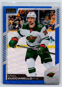 2020-21 O-Pee-Chee Platinum - Mats Zuccarello #94 Blue Surge - Picture 1 of 2