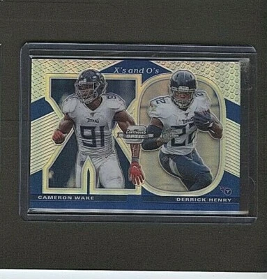 2019 Panini Contenders Optic Xs and Os Derrick Henry/ Wake #XO-DC/99 💥💥🎆 MT - Image 1 of 2