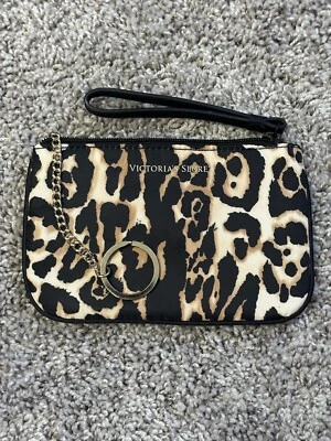 Victoria Secret Pulsera Estampado Leopardo con Llavero - Baile de graduación/Regreso a Casa/Boda Foto 1 de 3