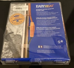 Easy Heat Automatic Electric Water Pipe Heating Cable 27-31 Ft Freeze Protection - Picture 1 of 3