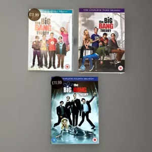 The Big Bang Theory DVD Box Set Bundle - 2nd, 3rd & 4th Season Series - Picture 1 of 4