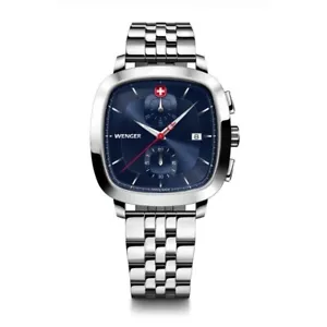 Orologio Wenger Swiss Made Uomo Vintage Classic Cronografo 01.1933.103 - Foto 1 di 4