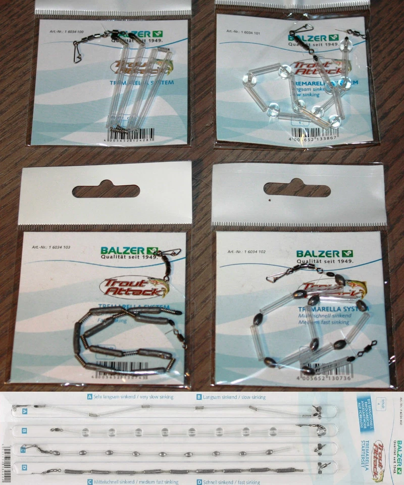 Balzer Trout Attack Tremarella Systeme Sehr Langsam Mittel sinkend ABVERKAUF