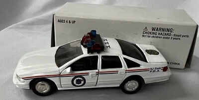 **NEW** RARE~ NLEOM/NJ State PBA ~Diecast Police Car ~ Limited Edition - Image 1 of 4