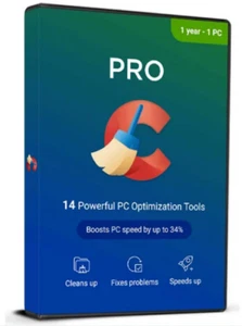 CCleaner Professional 2024 Windows (PC) - 1 Devices 1 Year Key - Bild 1 von 2